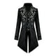thumbnail image 2 of Gabardina medieval estilo steampunk victoriano para mujer y hombre, estilo vintage Negro XXL, 2 of 8