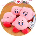 thumbnail image 2 of LLavero de figuras de Kirby de estrella Kawaii para niños, muñeco de peluche de Anime, llavero Rosa Kirby, colgante de dibujos animados, llaveros, regalo para niños, 2 of 4