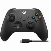 Xbox Wireless Controller & USB-C Cable, Carbon Black