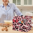 thumbnail image 5 of ZIATUBLES Kitchen Mixer Cover Multi-Functional Stand Mixer Dust Cover with Adjustable Drawstring to Keep Kitchen Mixer Clean for 6-8 Quart Standing Mixer, Pink Leopard Print, 5 of 7