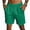 Green, variant on Iaqnaocc Mens Shorts Beach Drawstring Mens Shorts Casual Big and Tall Quick Dry Athletic Baggy Summer Elastic Activewear With Pockets Wine 2XL