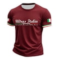 thumbnail image 4 of CONZONE Mens T-Shirts Short Sleeve T Shirts for Men Crew Neck Italy Liberation Day Graphic Casual Summer Tee Tops, 4 of 4
