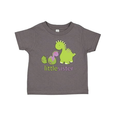 

Inktastic Little Sister Purple Gift Toddler Toddler Girl T-Shirt