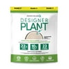 Designer Wellness, Designer Plant, Vegan Meal Replacement, Pea Protein, Organic Sprouted Rice Protein with Vitamins, Minerals, Healthy Fats, and Antioxidants, Vanilla, 2.64 Pounds