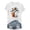 White, variant on JOANKDMI Witch Ghost Halloween Shirts for Women Short Sleeve Pumpkin Spice Latte Graphic Tees Casual Fall Autumn Crewneck T-Shirt Novelty Holiday Party Tops