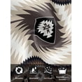 thumbnail image 7 of Brown Boho Cloth Napkins Set of 8 Reusable Dinner Napkins, Vintage Rustic Southwest Aztec Geometric Cocktail Napkin Washable Table Napkins for Wedding/Holiday Party/Baby Shower 20"x20", 7 of 7