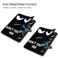 thumbnail image 3 of Allytechgroup iPad Pro 13 M4 2024 Case, Slim Flip Smart Cover Auto Sleep Wake Multi Angle Veiwing Stand Shockproof Case for Apple iPad Pro 13 inch 2024, Don't Touch, 3 of 7