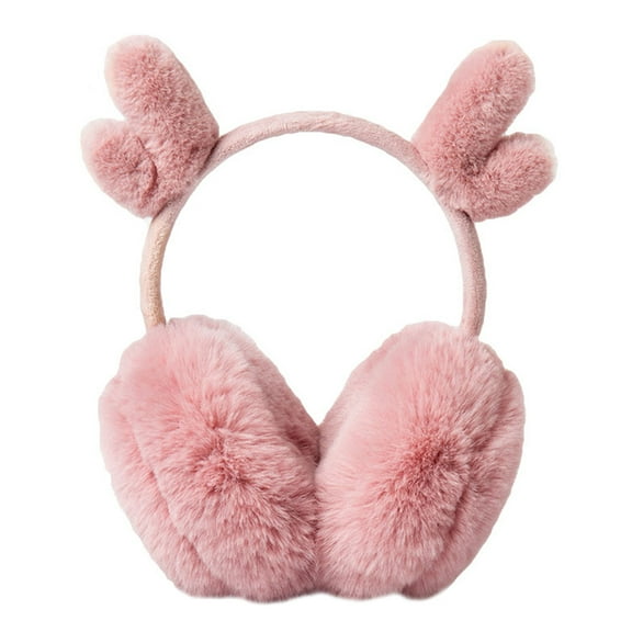 Gymnture Winter Ear Muffs for Girls - Plush Fleece Headband