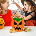 thumbnail image 5 of Matoen Halloween Candy Bags, Small Halloween Tote Bags with Handles, Gift Bags, Multifunctional Cloth Halloween Bags for Gifts Wrapping, Halloween Party Supplies, 5 of 6