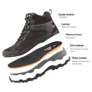 Nortiv 8 Men's Waterproof Hiking Boots Outdoor Mid Trekking Lightweight Mountaineering Shoes Paladin