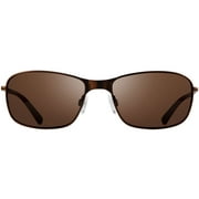 Revo 1084 02 BR Men's Decoy Brown Full Rim Steel Frame Sunglasses