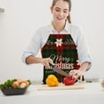 thumbnail image 6 of Christmas Aprons Adjustable Cooking Aprons Holiday Aprons for Women Christmas Kitchen Home Cooking Baking, 6 of 8