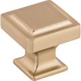 thumbnail image 4 of Perilla Top Knobs TK702BSN de aleación de zinc, níquel satinado, 3,2 cm, 4 of 9