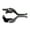 Black, variant on Motorcycle Left Right Side Hydraulic Brake Handle Lever LED Hydraulic Clutches For Scooter Motorcycle Moped