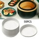 thumbnail image 5 of 50 piezas de papel pergamino para hornear, antiadherente, grueso, desechable, para hornear galletas blanco-50pcs1, 5 of 9