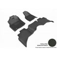 thumbnail image 2 of 3D MAXpider 2009-2012 Fits Dodge Ram 1500 Quad Cab 1st Row 2nd Row Kagu Carbon Fiber Embossed Pattern Black Floor Mat L1DG01801509, 2 of 2