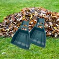 thumbnail image 4 of ZTTD Leaf Scoops Hand Rakes, Leaf Collector, Leaf Scoops, Hand Rake, 1 Pair Lightweight, Durable Grabber Tool for Scooping Up Leaves, Spreading Mulch, Gardening, and Yard Work, Green, 4 of 6