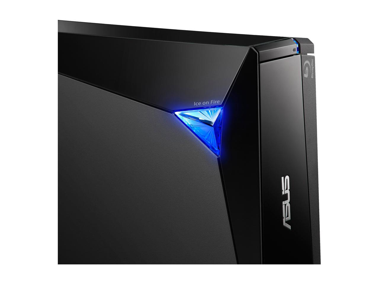 ASUS USB 2.0 / USB 3.0 External 16X Blu-Ray Re-writer MacOS Compatible Model BW-16D1X-U LITE/BLK /G /AS