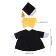 thumbnail image 3 of Yunuuuoa Graduation Gown and Cap Costume Set for 23 Inch Giant Goose Plush Stuffed Animal,Graduation Goose Outfit for Graduation Party Decoration,Graduation Photo Props,Graduation Ceremony Decoration, 3 of 9