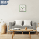 thumbnail image 4 of Reloj de pared Cuadrado Rm Regalomex Plástico 30 Centímetros verde, 4 of 9