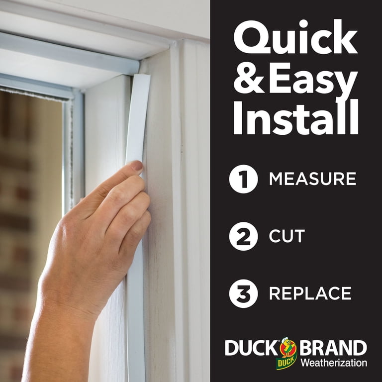 Duck Brand Max Strength Door Seal, White, 84 Inches photo 7