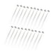 thumbnail image 1 of 20 piezas Pasadores para el cabello Zulema Flash de fibra óptica Amarillo Ilumina la trenza intermitente del pelo, 1 of 8