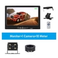thumbnail image 2 of 7 Inch Rearview Camera 1080P LCD Car Monitor Screen Revers Parking System Night Vision Waterproof For Auto Truck RV ,Clear Night Vision, 2 of 7