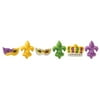 Mardi Gras Party Assortment Dec-Ons® Decorations (12 pieces)