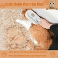 thumbnail image 4 of 3-in-1 Cat Steam Brush, Rechargeable Cat Brush with Steam, Spritz Defur Comb for Dogs, Spritz Defur Comb for Cats, 4 of 12