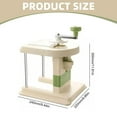 thumbnail image 3 of Cqxid Vegetable Cutter Multifunctional Cabbage Shredder And Slicer Machine Sauerkraut Cutter Kitchen Gadgets Simply Secure Your Vegetable Adjust The And Turn The Handle To Start Slicing, 3 of 7