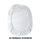 thumbnail image 3 of Sábana bajera ajustable de color liso | Protector de colchón de poliéster impermeable y anticenizas | Tamaño grande 200 x 180 cm | Suave y transpirable para cama doble tamaño queen, 3 of 6