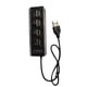 thumbnail image 1 of Hub USB de 4/7 puertos de alta velocidad, interruptor de encendido / apagado, expansor, PC, portátil, portátil, convertidor múltiple, adaptador divisor Noticed DZ4096-03B, 1 of 2