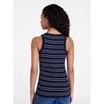 thumbnail image 4 of Time and Tru Women's Ribbed Tank Top, Sizes XS-XXXL, 4 of 6