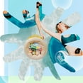 thumbnail image 4 of Inflatable Beer Mug Beverage Cooler Ice Bucket Wine Festival Large Floating Beverage Cooler Box Series Backyard BBQ Summer Po 1 pcs, 4 of 5
