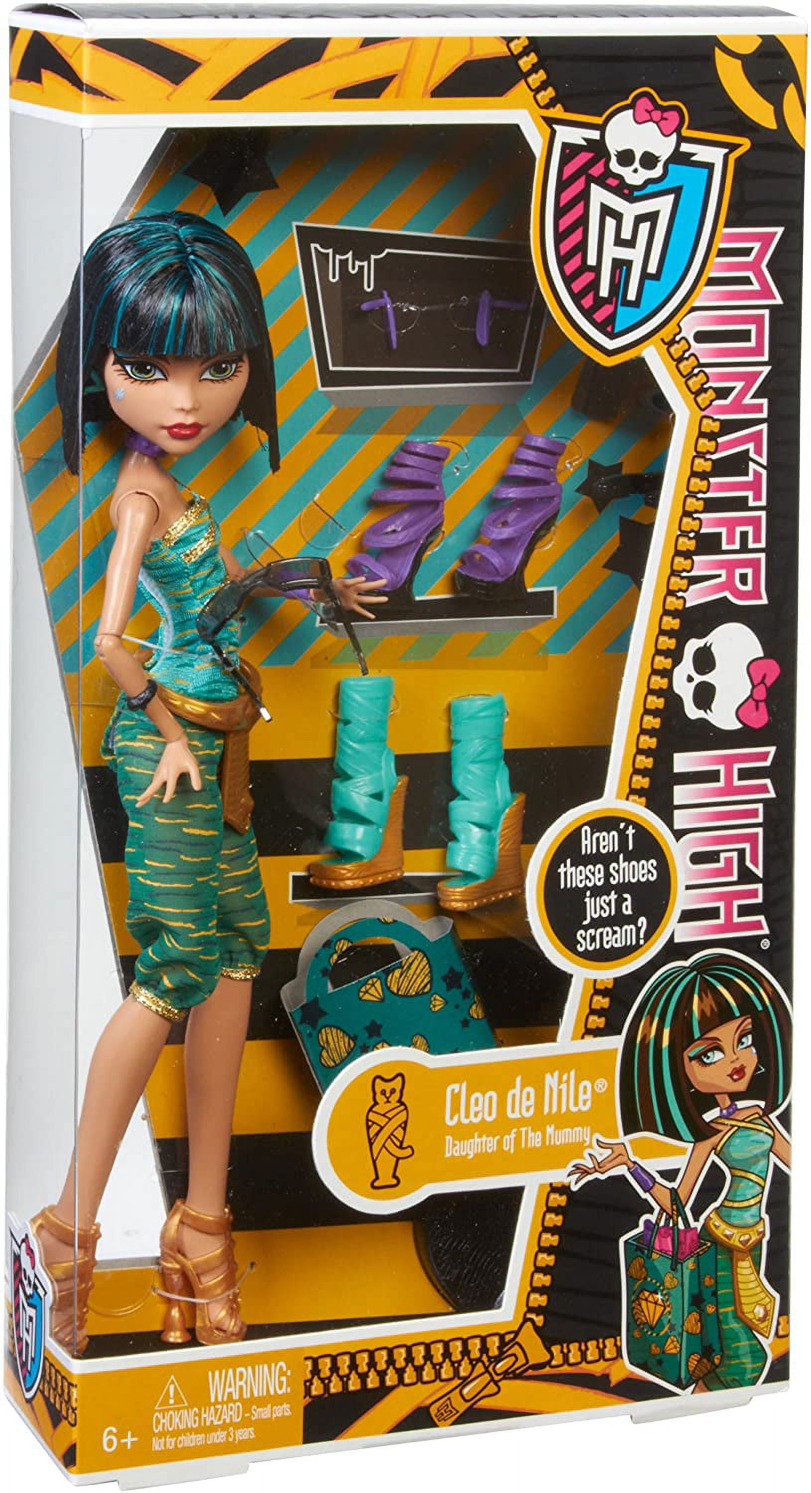 Monster High Shoe Collection Cleo de Nile 10.5" Doll