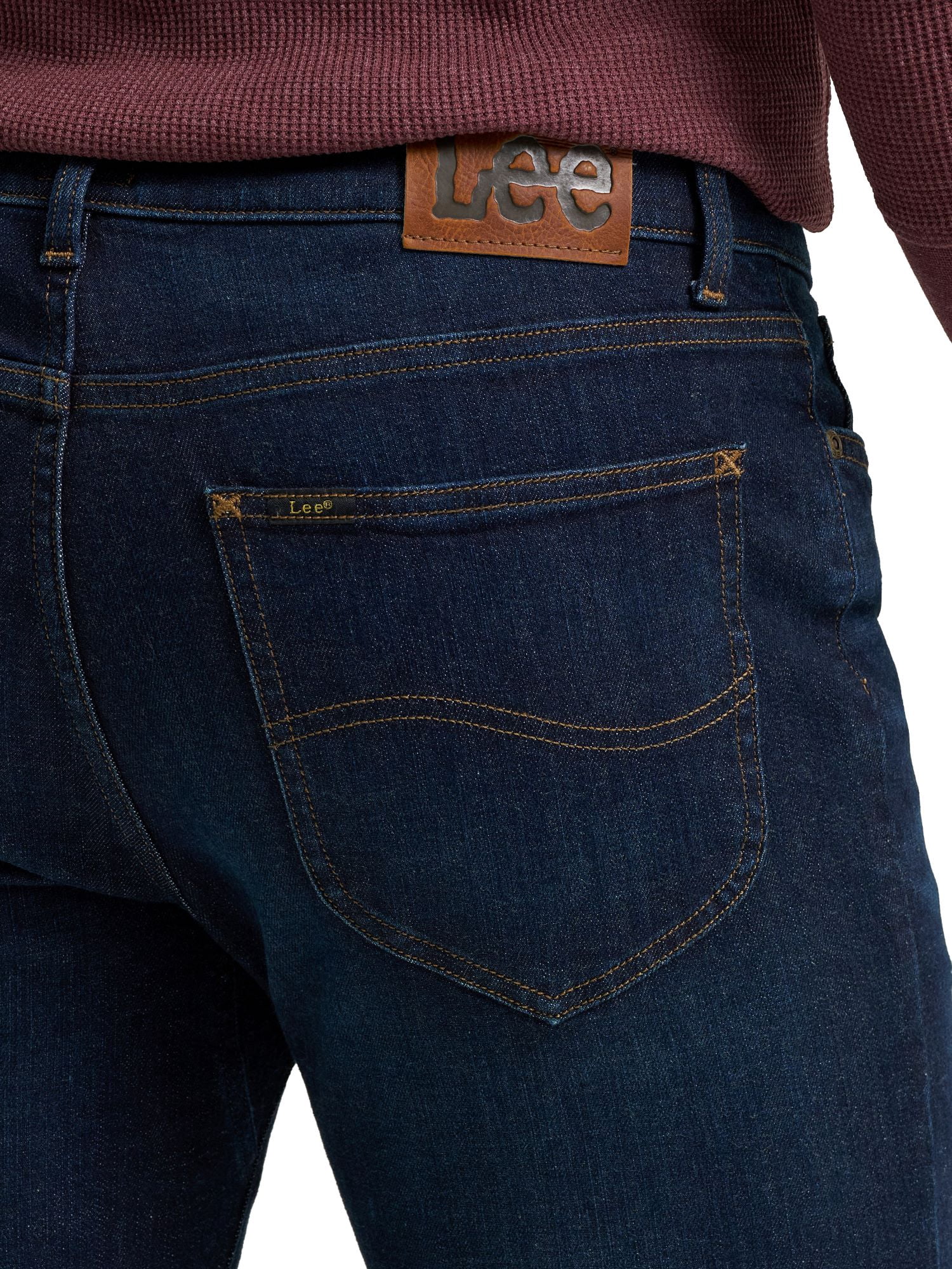 Lee® Men's Slim Straight Denim Jeans with Stretch