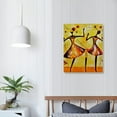 thumbnail image 3 of Nawypu Body Art Canvas Wall Art Aesthetic Dancer Bedroom Decoration Ballet Dancer Bathroom Decor Blossoms Painting Wall Decor for Living Room Home Farmhouse Artwork 16 x 20 Inches, 3 of 3