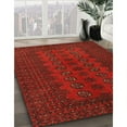 thumbnail image 3 of Ahgly Company Machine Washable Indoor Rectangle Traditional Saffron Red Area Rugs, 8' x 10', 3 of 7