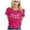 A Hot Pink, variant on Women Shirts Women's Team Bride Crew Neck Short Sleeve T Shirt Casual with Bride Print for Wedding and Everyday Wear Green XXL
