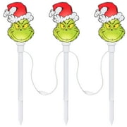 Christmas LightShow Pathway Lights, The Grinch (White) - Corded Electric