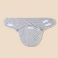 thumbnail image 4 of SNNROO 1pc Soft And Breathable Pure Color Coral Fleece Baby Sleeping Bag Suitable For Home Use, 4 of 7