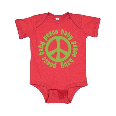 

Inktastic Peace Baby Gift Baby Boy or Baby Girl Bodysuit