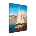 thumbnail image 2 of Carolee Vitaletti 'Sunset Cruise I' Outdoor Canvas 19x14, 2 of 5