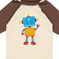 thumbnail image 4 of Inktastic Cute Robot, Colorful Robot, Funny Robot, Robotics Boys or Girls Long Sleeve Baby Bodysuit, 4 of 5