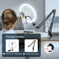 thumbnail image 1 of Selfie Ring Light Fotografía Led Borde de lámpara con soporte móvil opcional Soporte de trípode de montaje Ringlight para transmisión de video en vivo Tan Jianjun unisex, 1 of 2