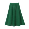 thumbnail image 2 of Sngxgn Women's High Waist Mini A-Line Short Skirt(Green,L), 2 of 5
