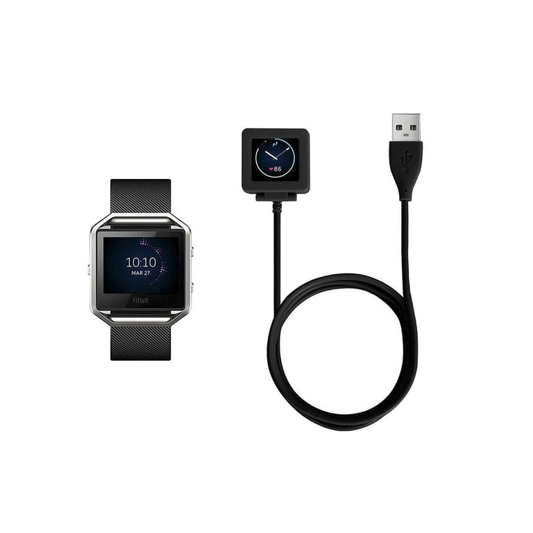 Fitbit Blaze Charger Replacement USB Charging Cable or Charging Charger for Fitbit Blaze Smart Fitness Watch