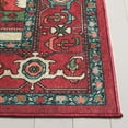 thumbnail image 5 of SAFAVIEH Orlando Alphonse Medallion Machine Washable Area Rug, Red/Beige, 8' x 10', 5 of 12