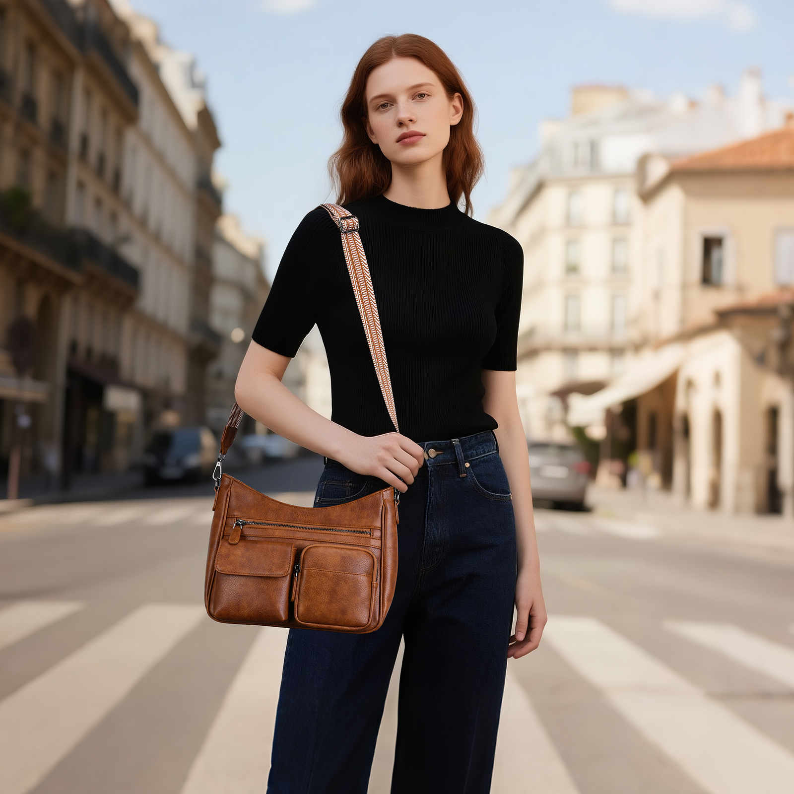 【Mother’s Day Gift Present】APHISON Stylish Handbags Women Lightweight Shoulder Bags Crossbody Bag With Adjustable Strap For Travel