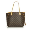 Pre-Owned Louis Vuitton Monogram Neverfull MM Canvas Brown